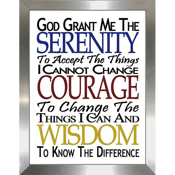 Printable Serenity Prayer